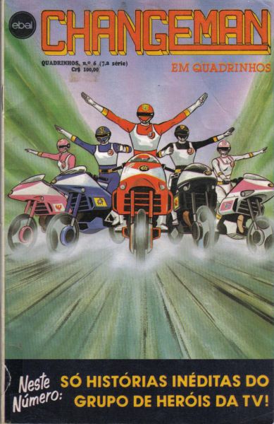 Changeman - Quadrinhos n.º 6